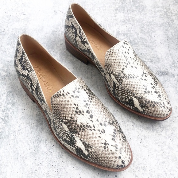 Madewell Shoes - New Madewell Frances Snake Loafers